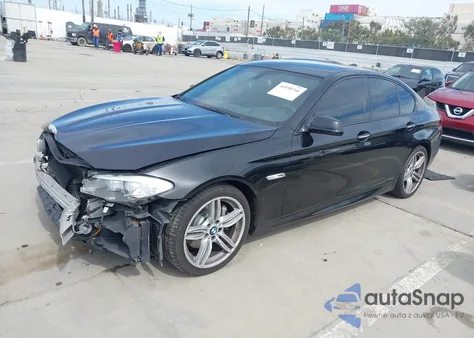 2013 BMW 535I из США, поврежденный, VIN WBAFR7C52DC820579